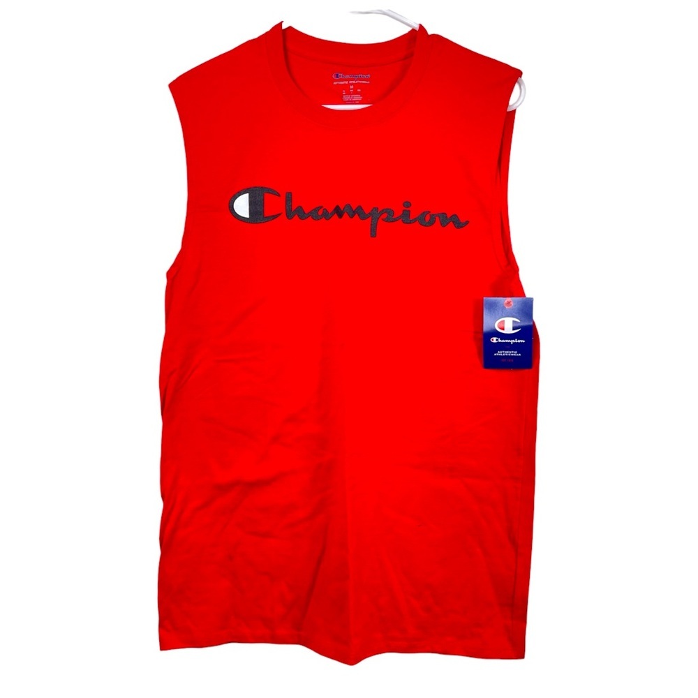 Champion Classic Graphic Muscle Tee Size M